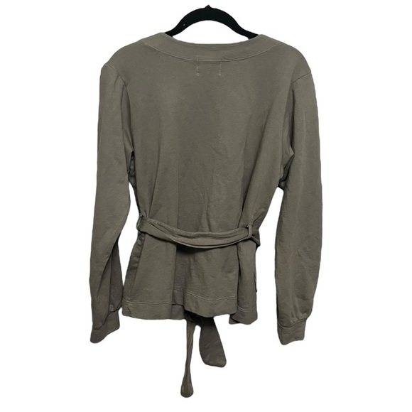 Anthropologie T.La Pleated Tie Front Cardigan - Picture 3 of 12